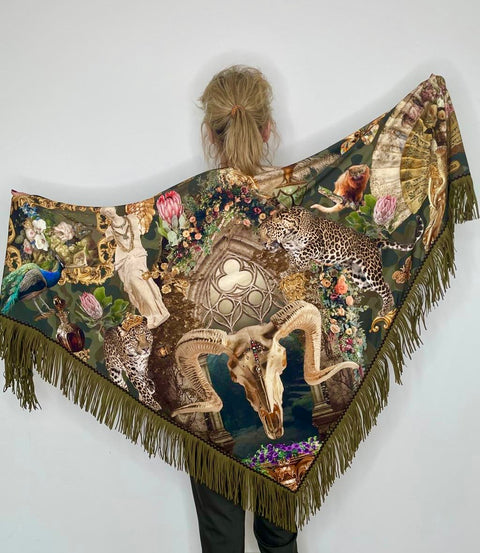 XL-scarf Golden dream