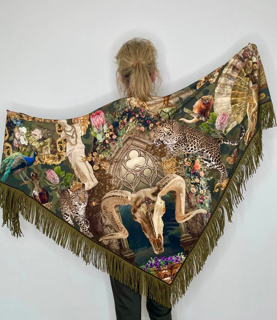 XL-scarf Golden dream