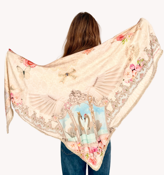 Love Swans scarf
