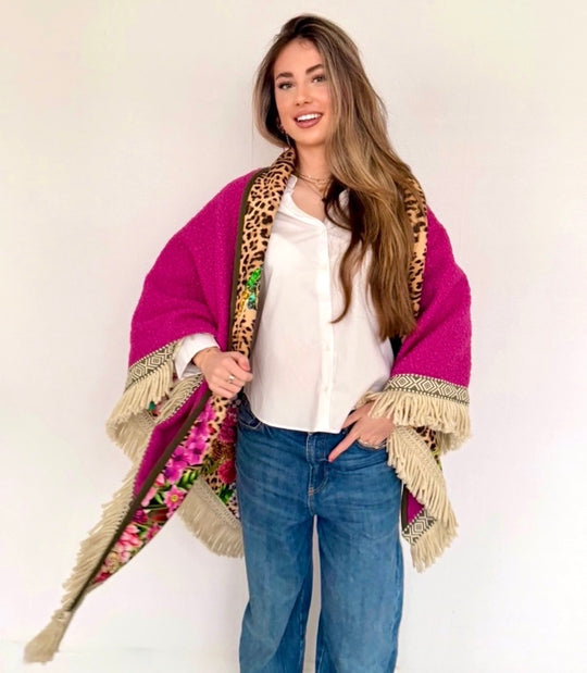 Reversible shawl Imani