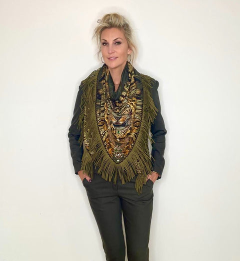 XL-scarf Golden dream