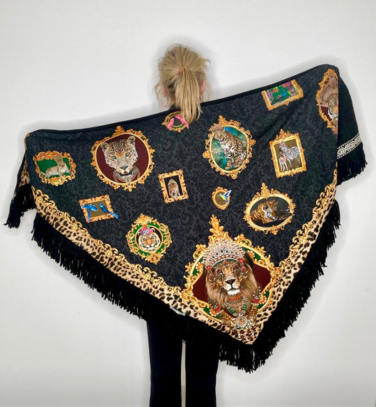 Boucle Jungle Art | Black