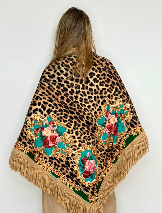 revesible shawl Amore Selvagio