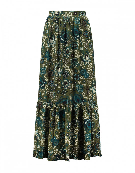 Maxi skirt Sammy Mistique/Green