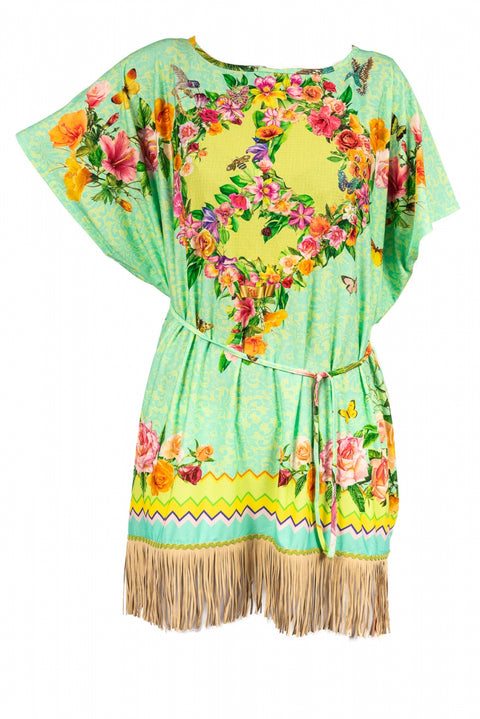 Tunic Peacefull Rose Garden | Mint